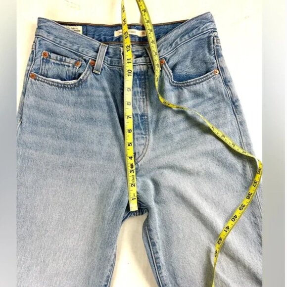 Levi’s Premium Ribcage Straight Ankle Jeans, sz 28 - Picture 2 of 8